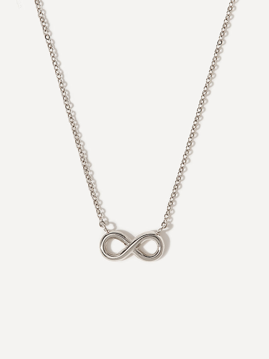 Classic Infinity Kette Silber