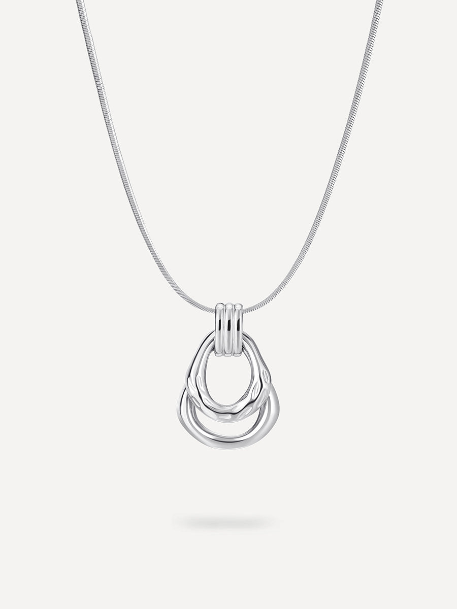 Serendipity Circle Kette Silber