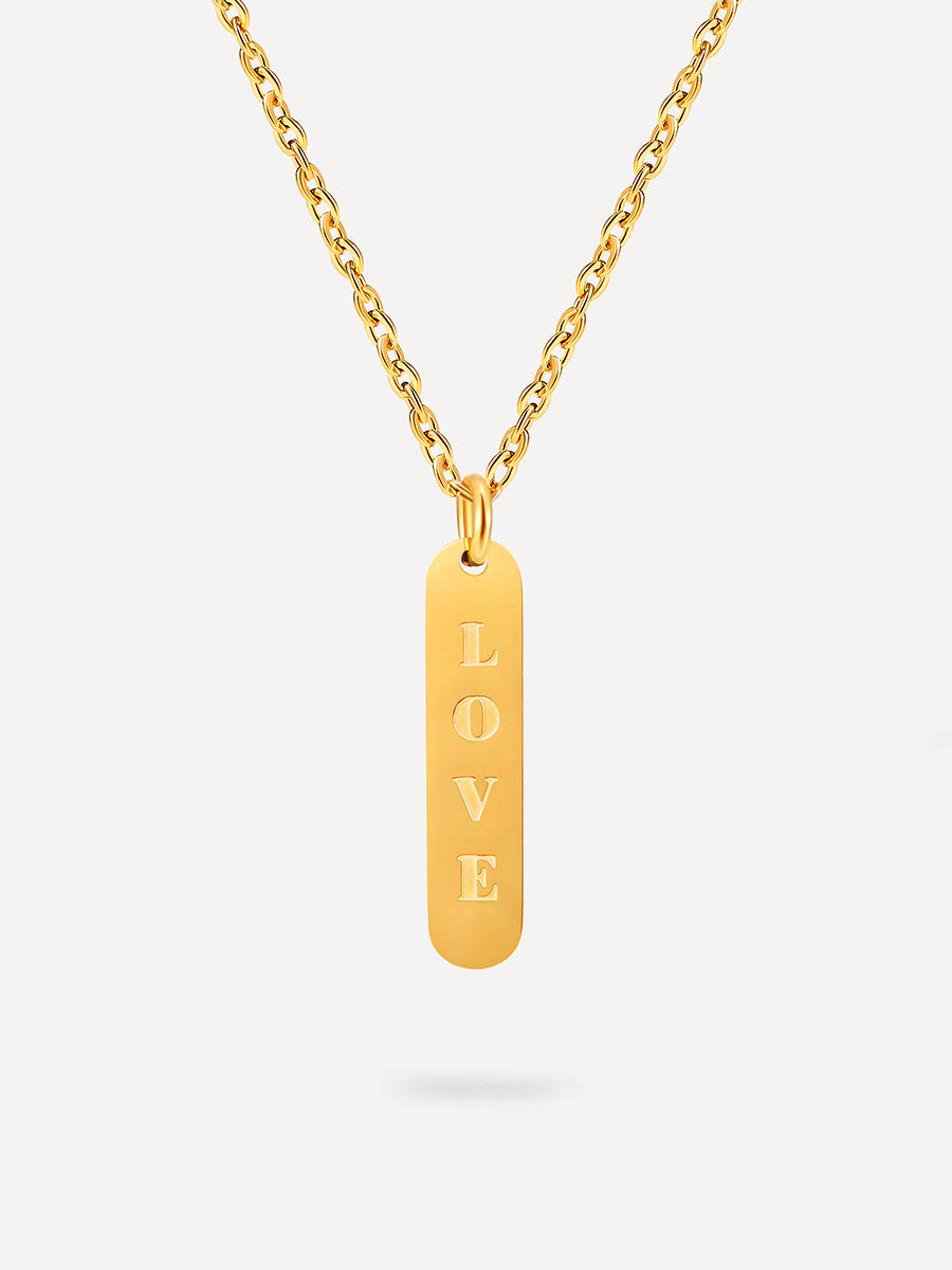 Love Line Kette Gold