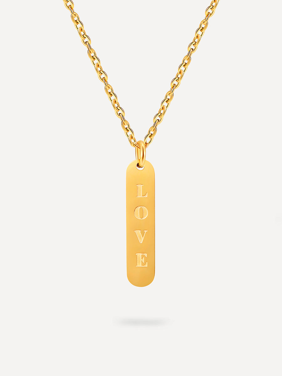 Love Line Kette Gold