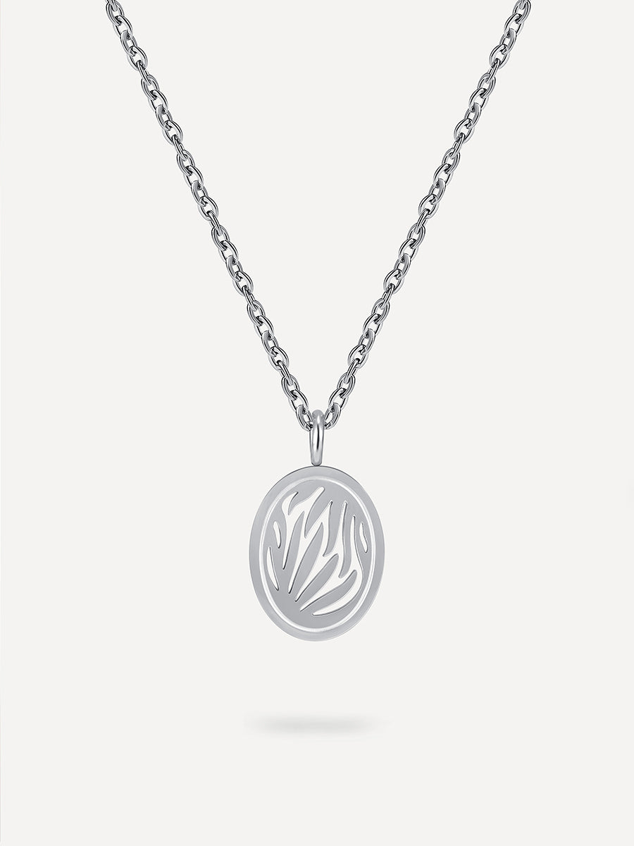 Intertwined Leaves Necklace