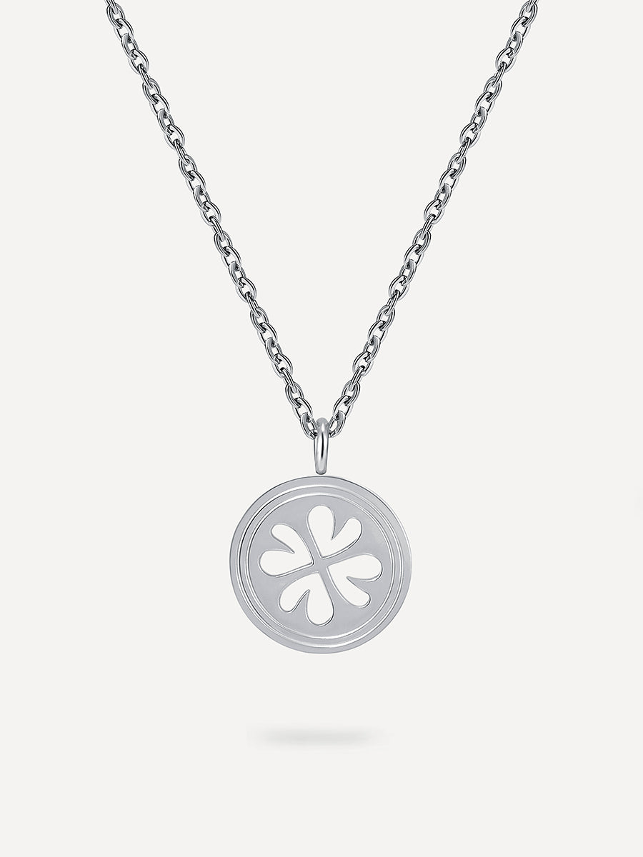 Lovely Clover Kette Silber