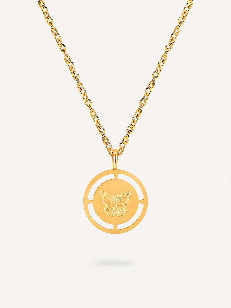 Butterfly Grace Kette Gold