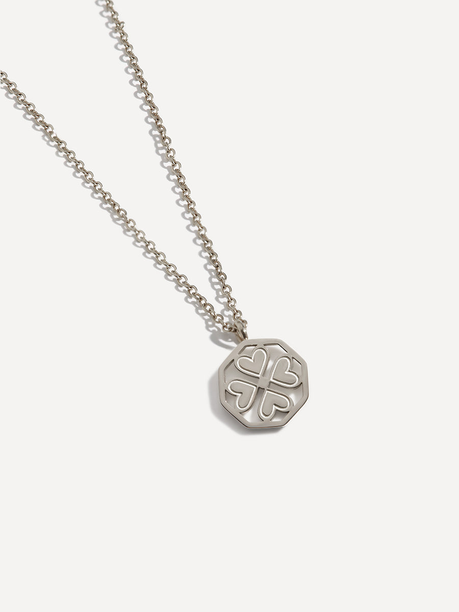 Clover Mirage Kette Silber