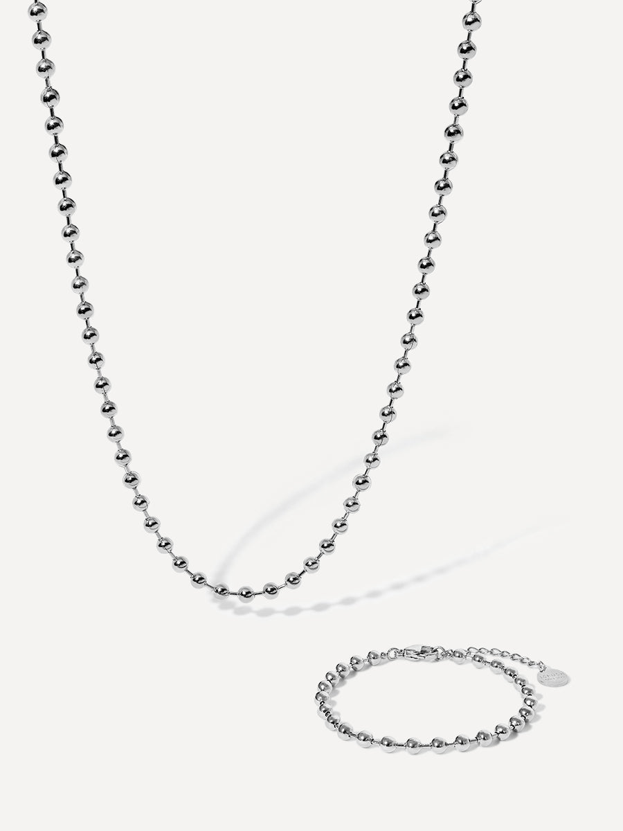 Bright Bubbles Set Silber