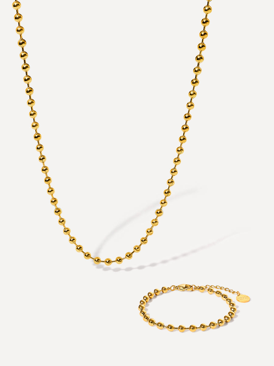 Bright Bubbles Set Gold