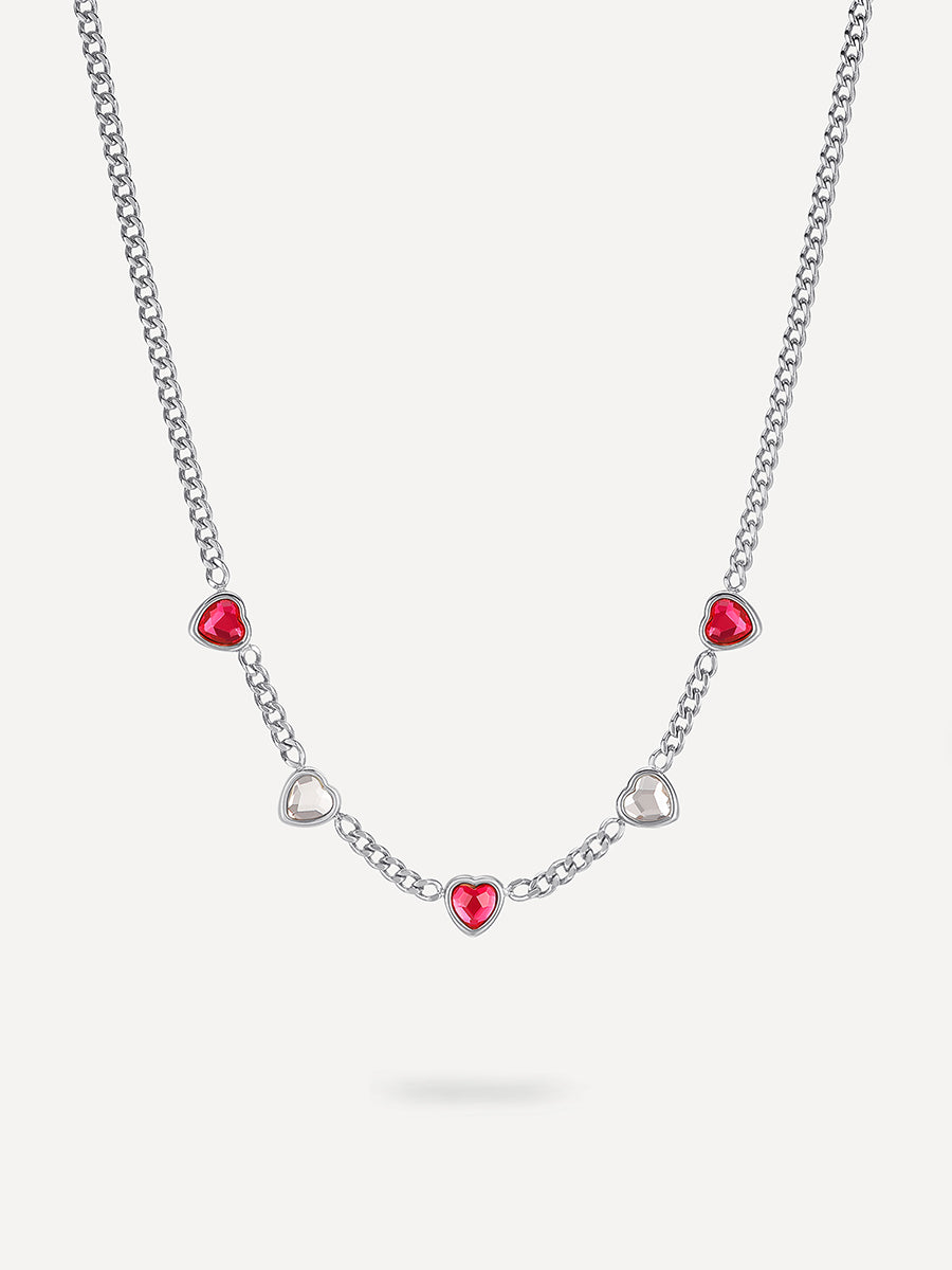 Blazing Love Kette Silber