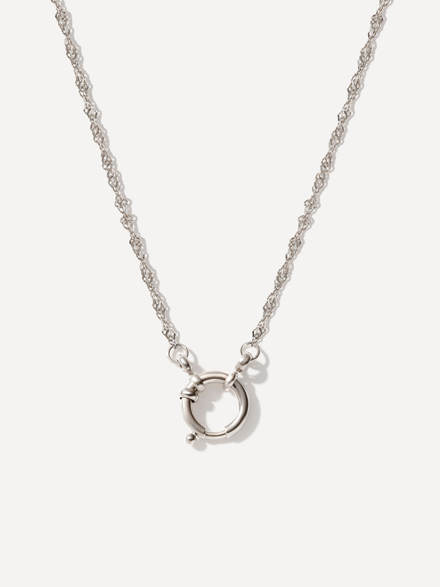 Spiral Kette Silber