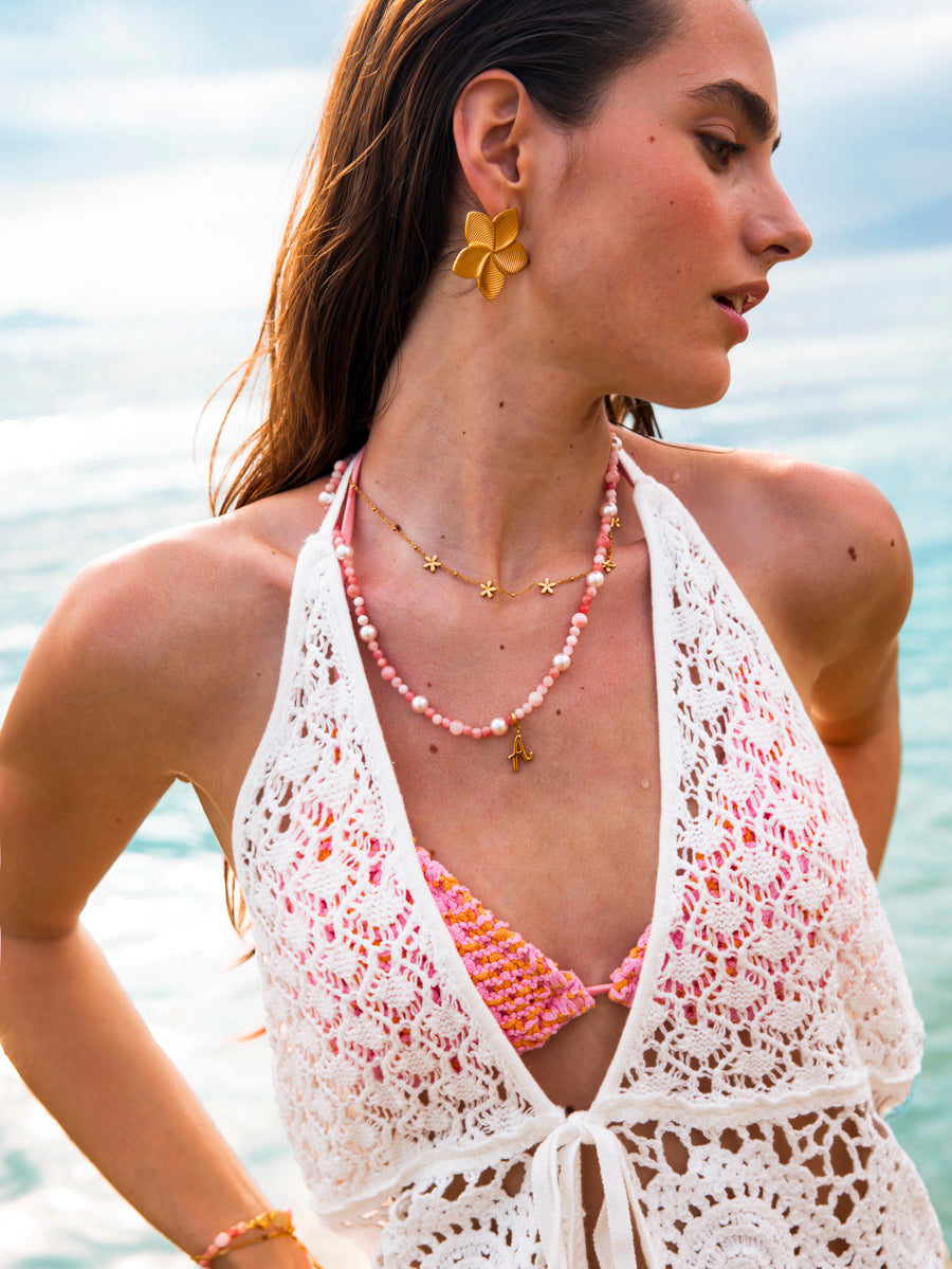 Dainty Flower Necklace