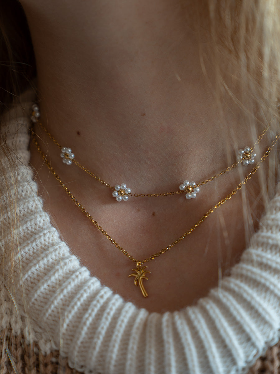 Blossom Moment White Kette