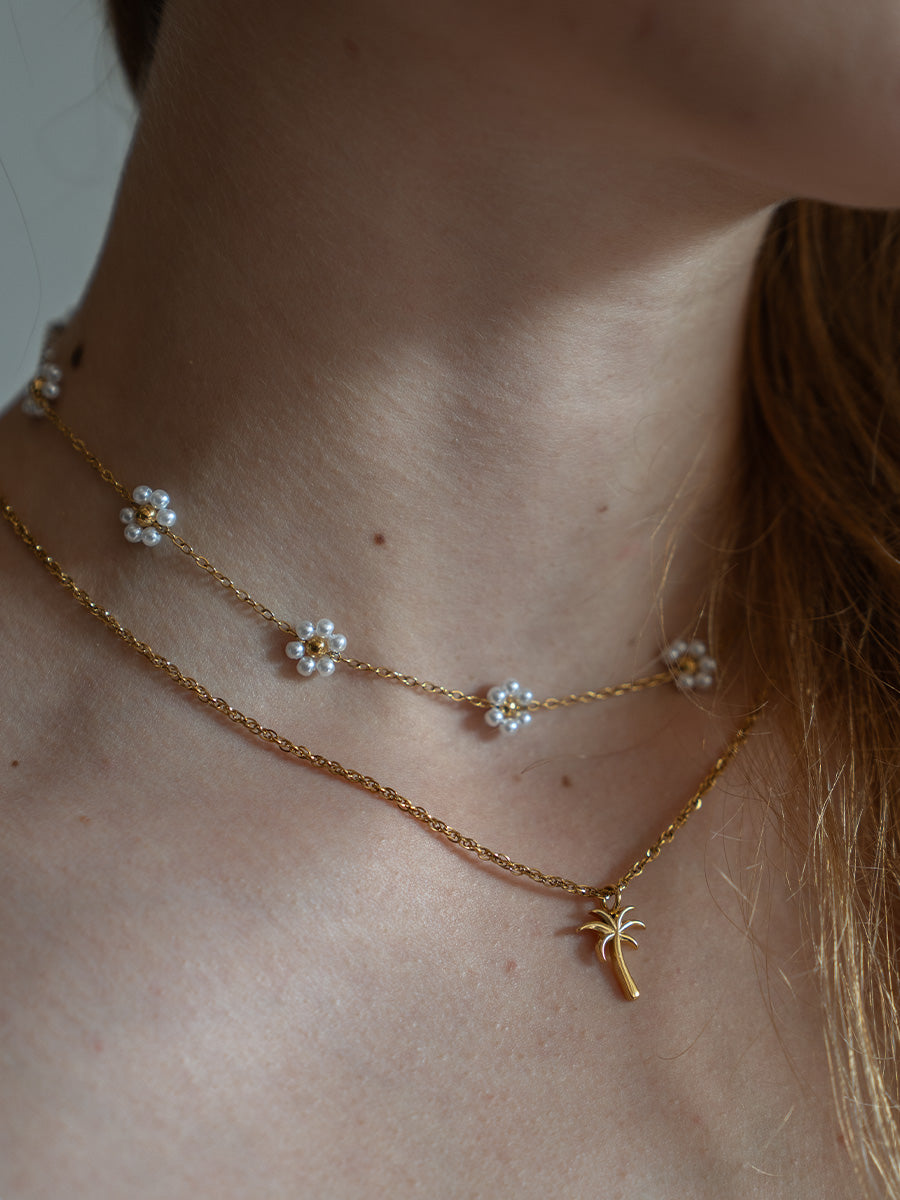 Blossom Moment White Kette