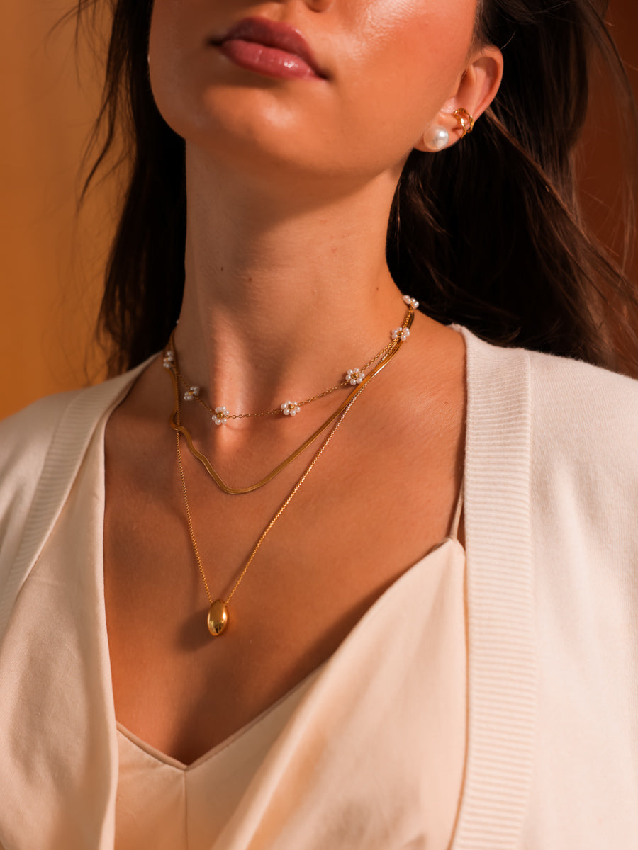 Blossom Moment White Kette