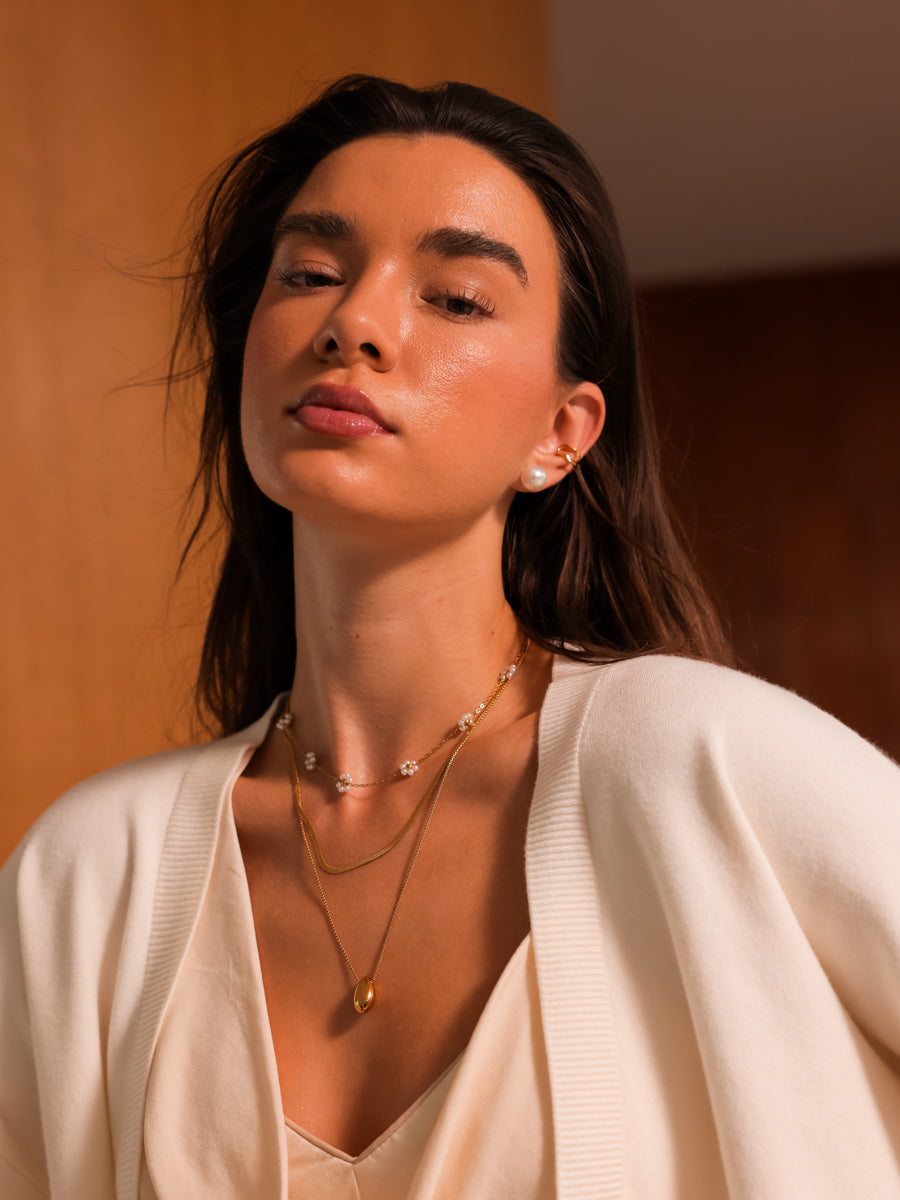 Blossom Moment White Kette