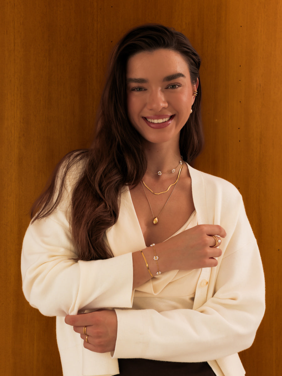 Blossom Moment White Kette