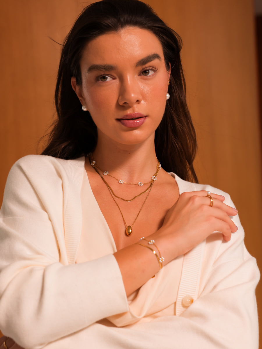 Blossom Moment White Kette