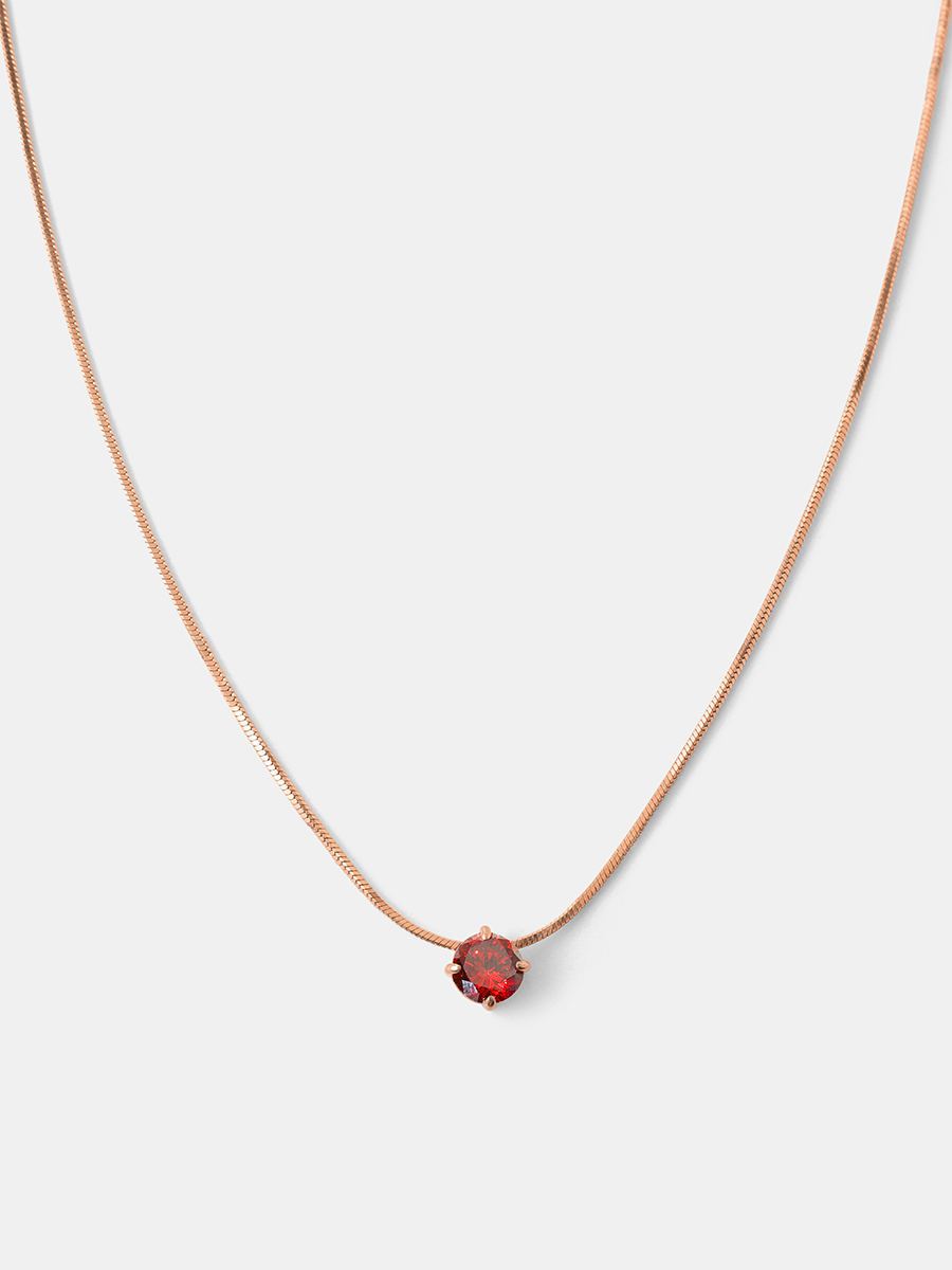 Crystal Delight Dark Red Kette ICRUSH