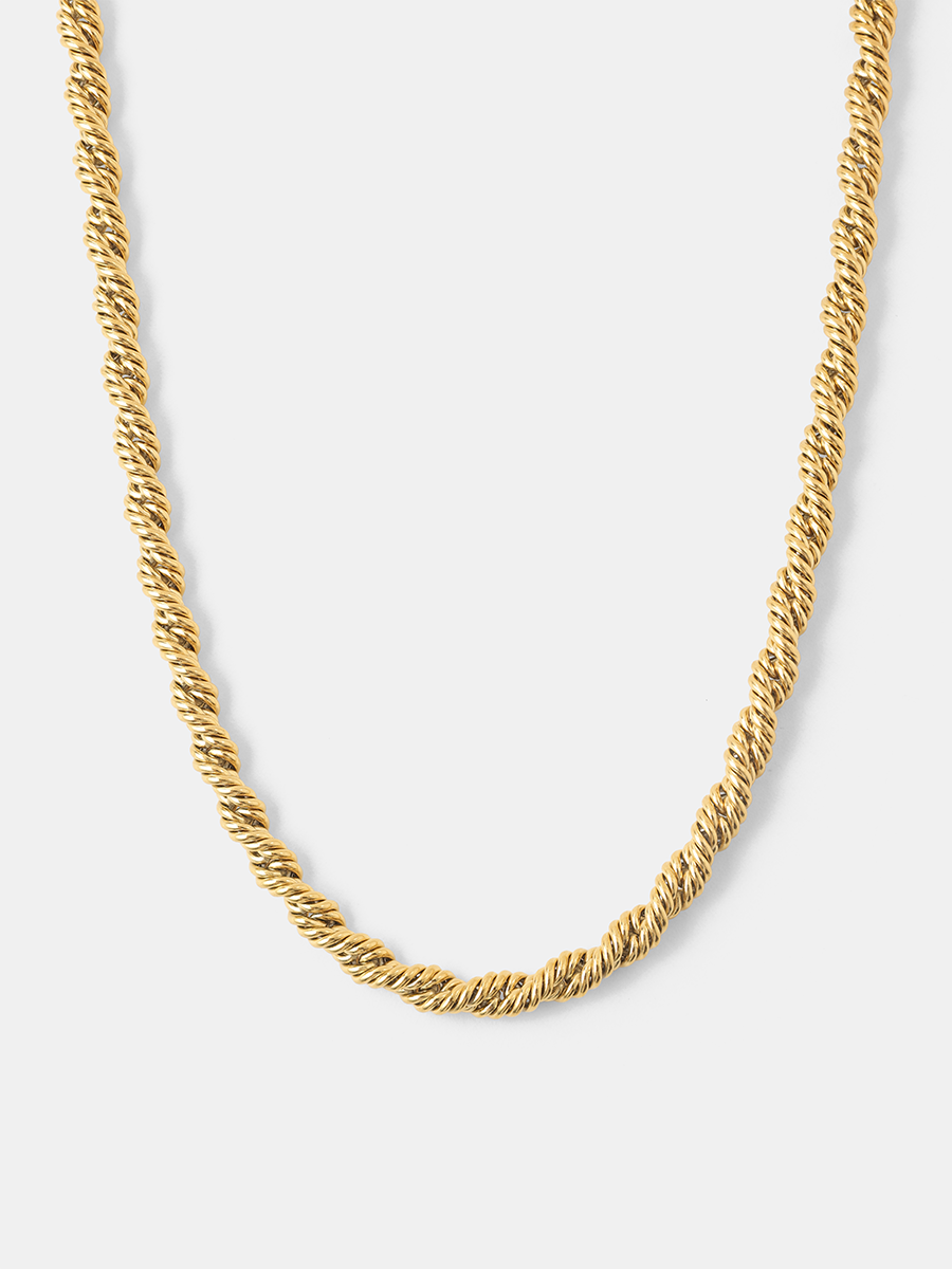 Elegant Spiral Kette