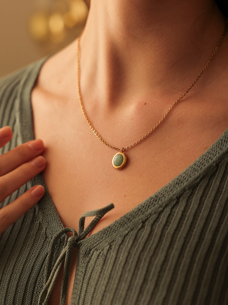 Chasing Starlight Light Green Kette