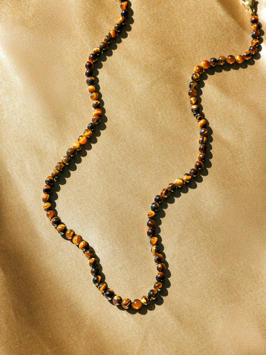 Clever Tiger's Eye Kette