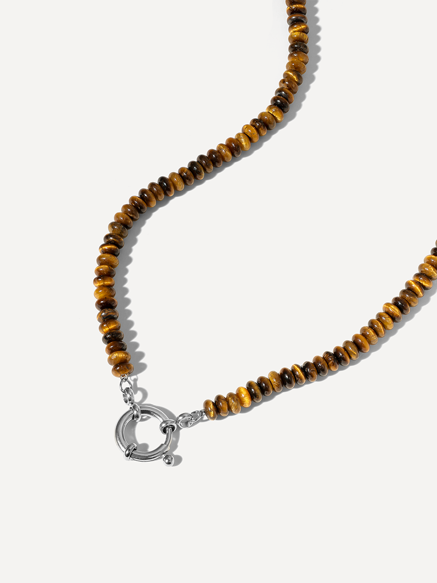 Tiger's Eye Mark Kette