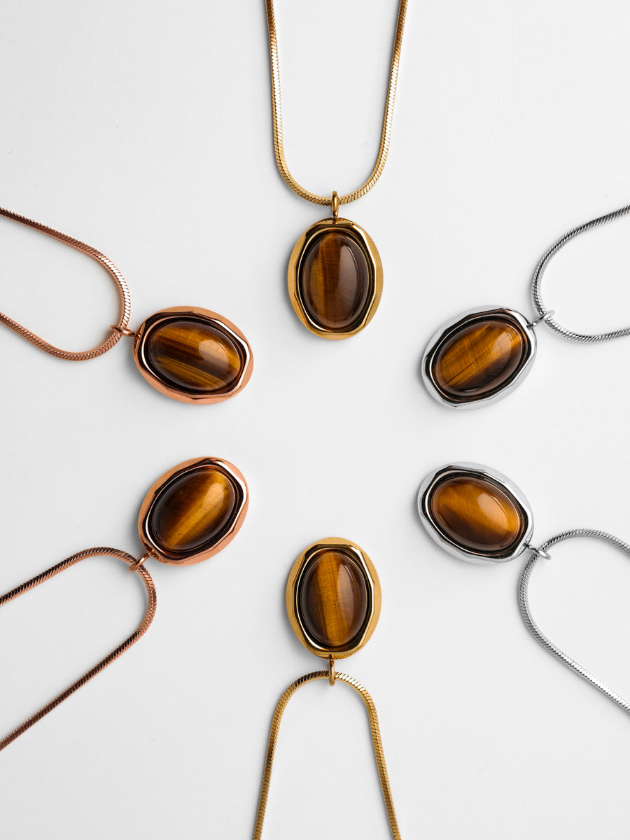 Echoing Dream Tiger's eye Kette