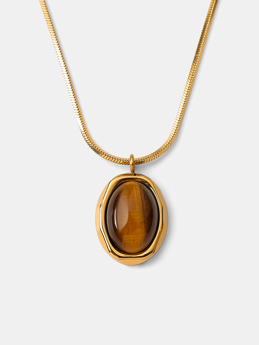Echoing Dream Tiger's eye Kette