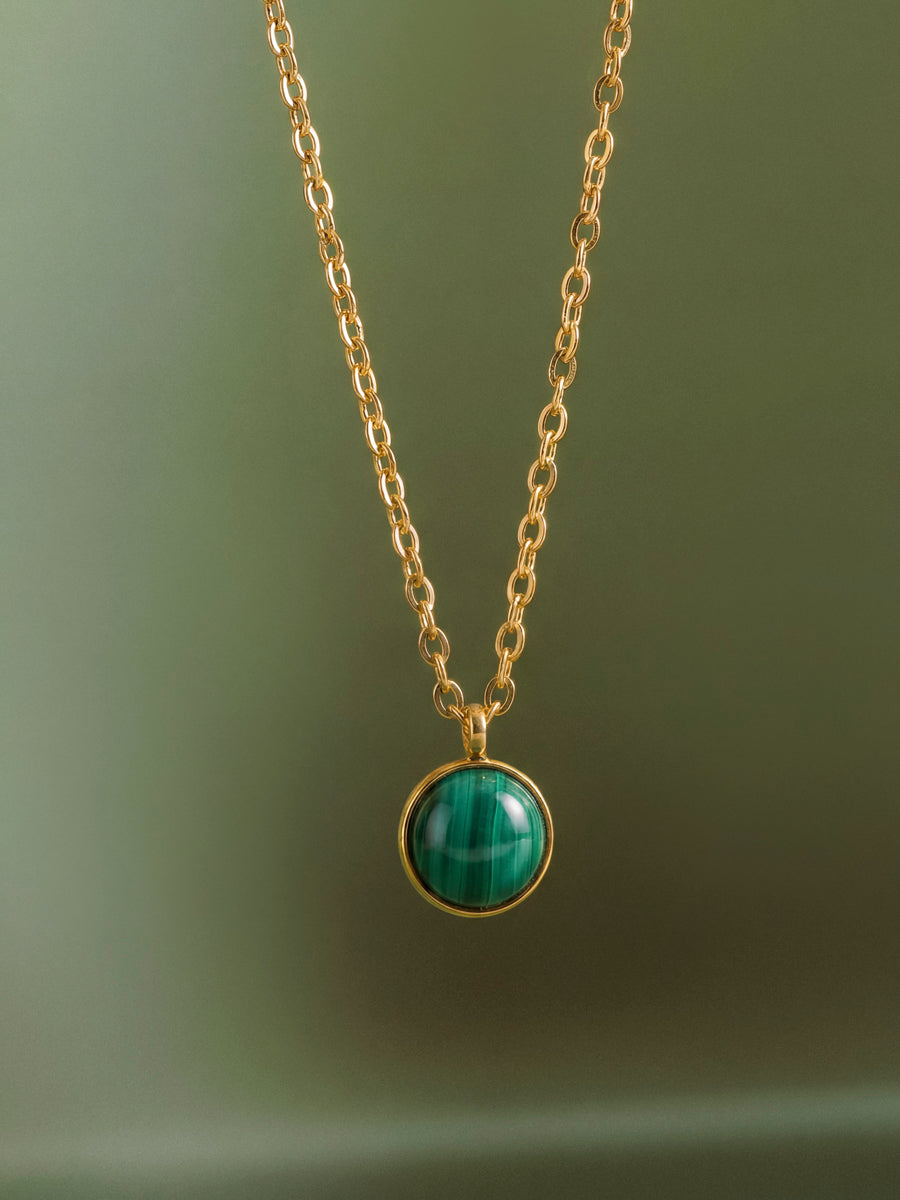 Wandering Wish Dark Green Kette