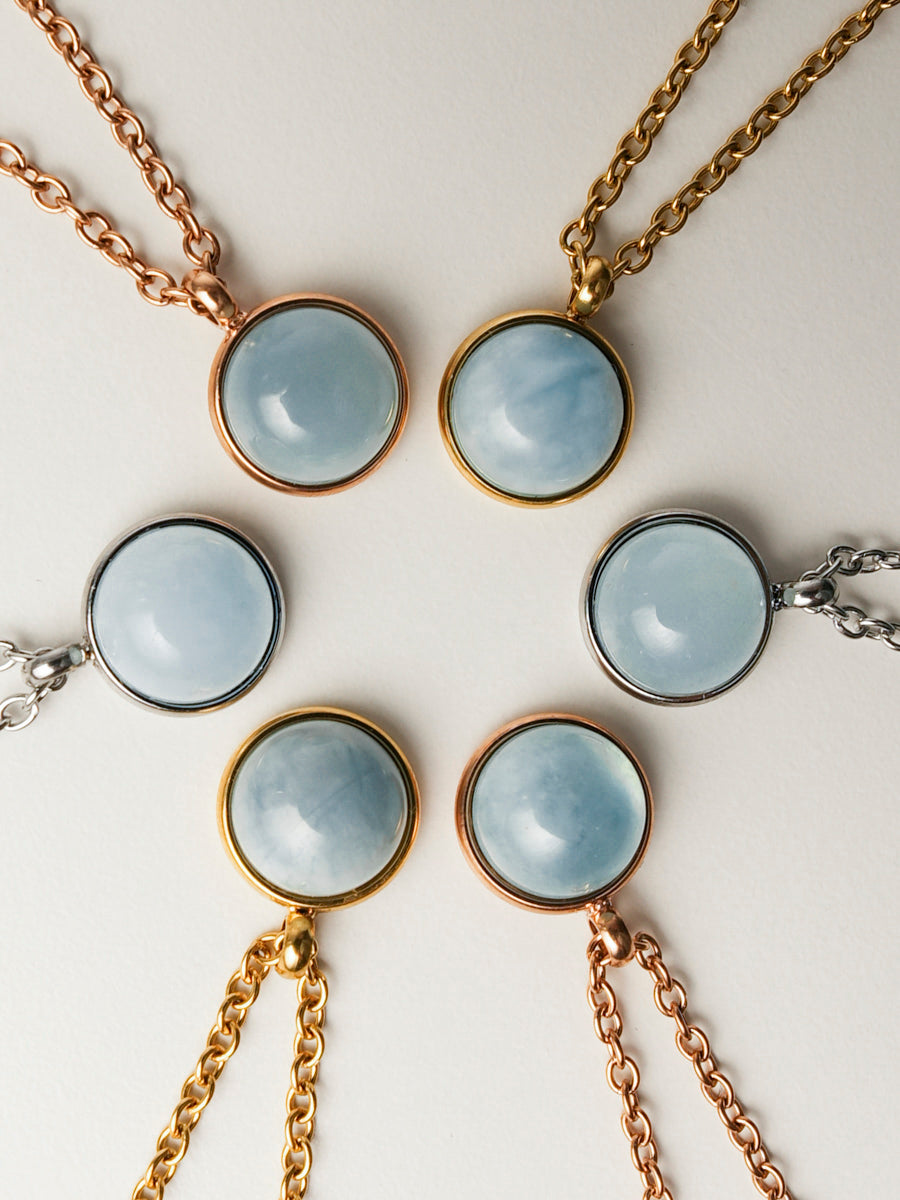 Wandering Wish Light Blue Kette ICRUSH