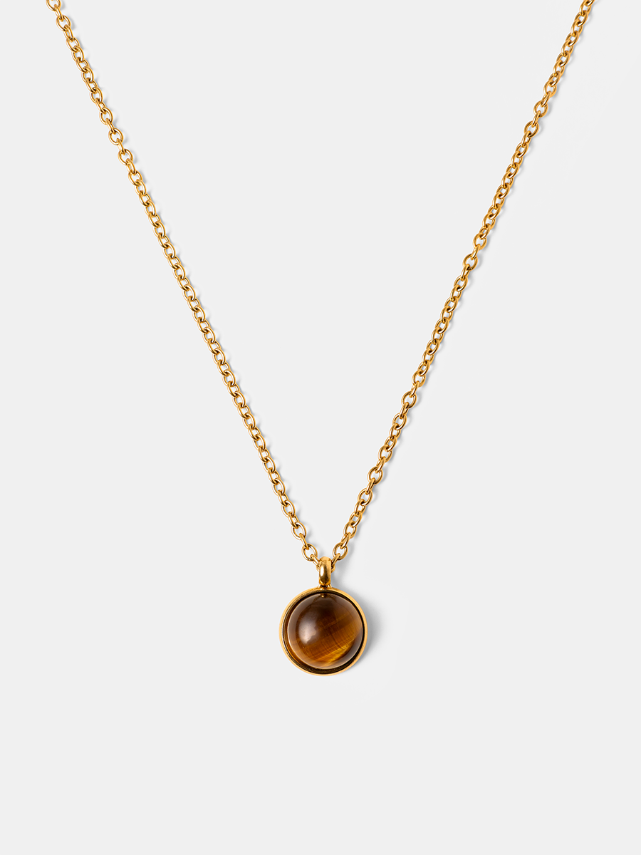 Wandering Wish Tiger's Eye Kette