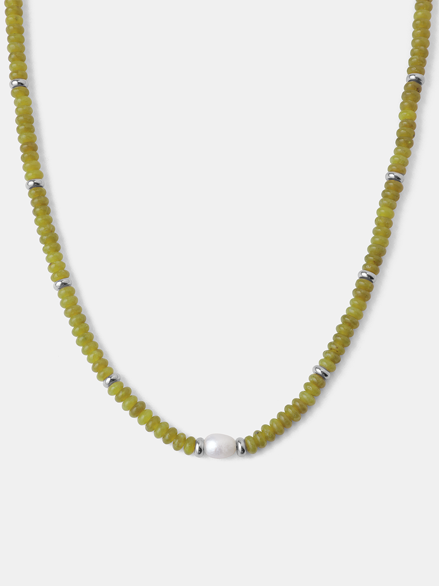 Pearl Dawn Dark Green Kette ICRUSH