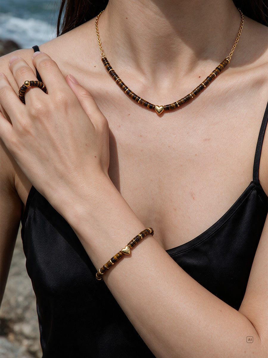 Timeless Love Tiger's Eye Kette