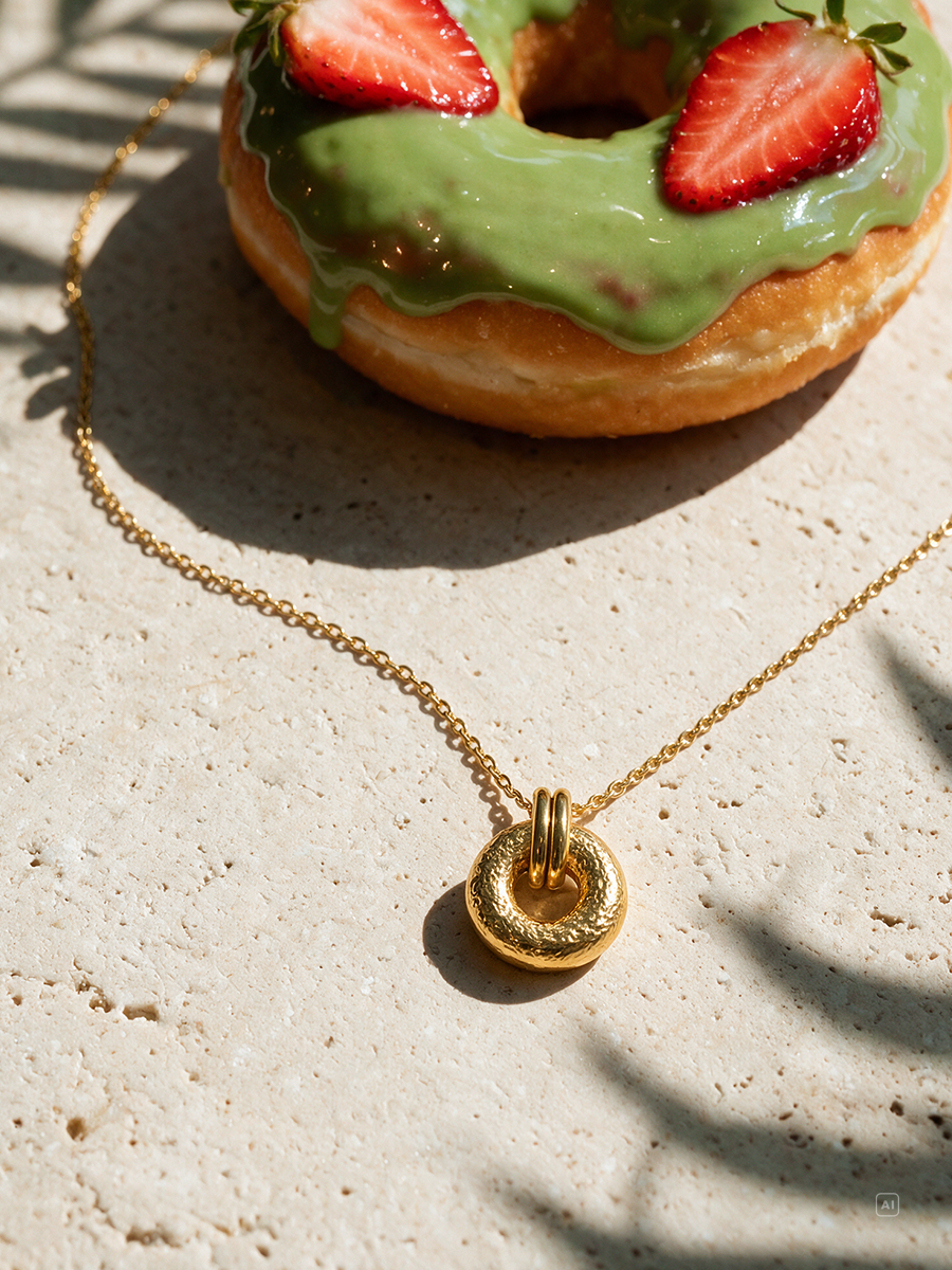 Hammered Texture Kette