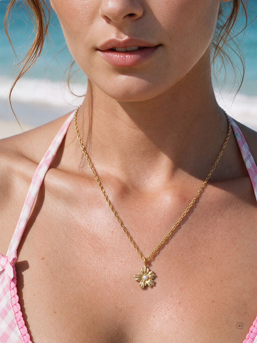 Floral Daisy Bloom Kette