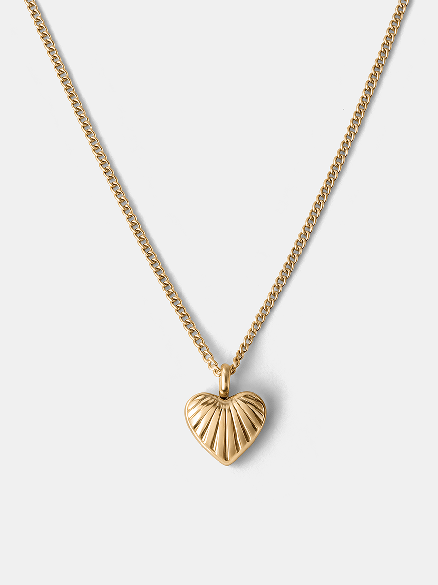 Seashell Heart Kette