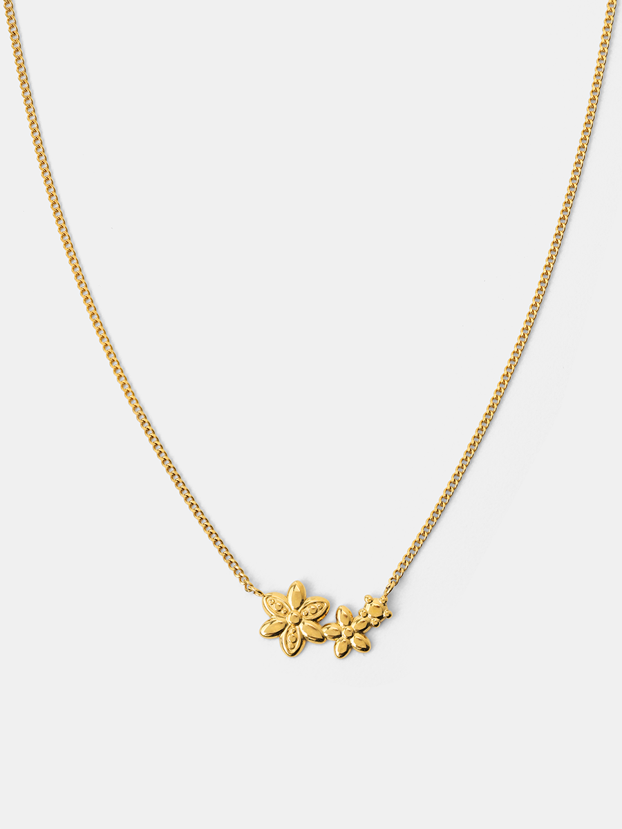 Floral Duet Kette