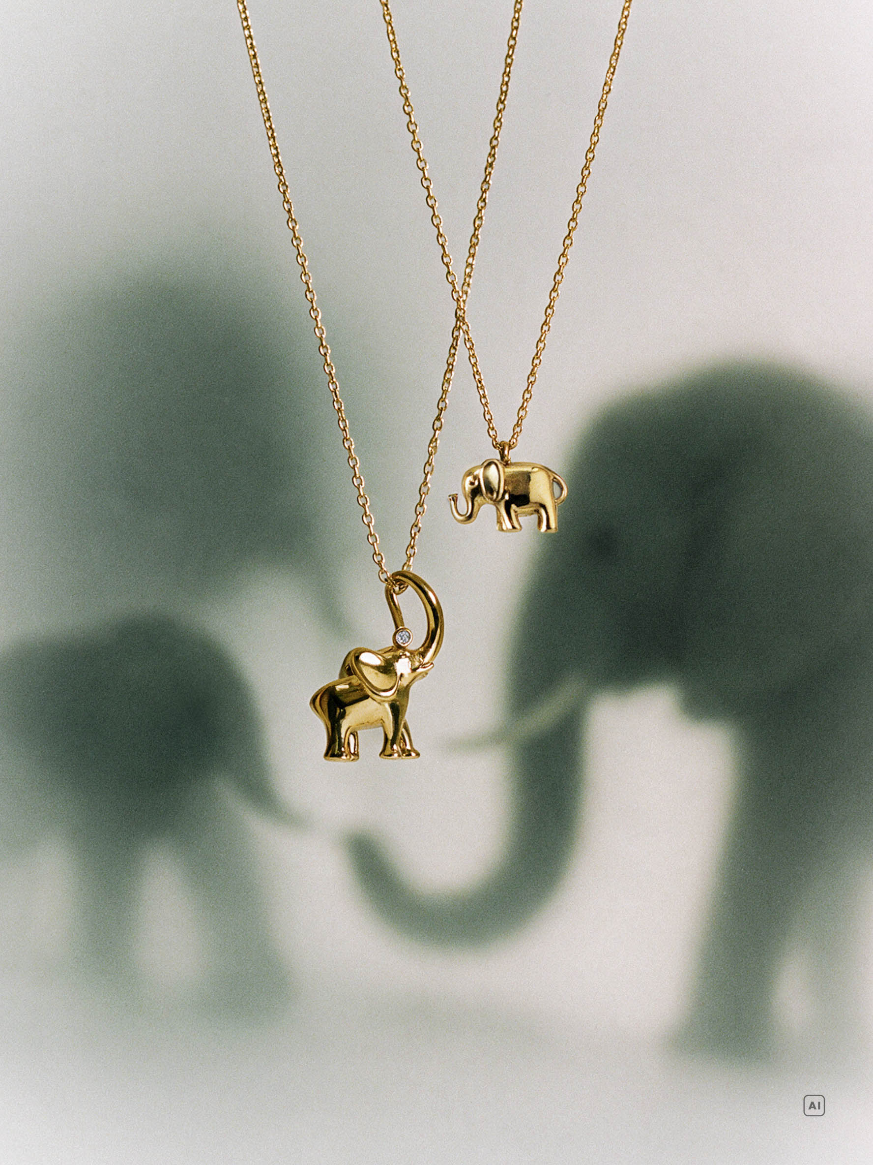 Creatura Splash Elephant Kette
