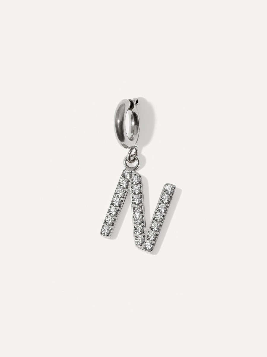 Brilliant Letter Ketten-Charm - N
