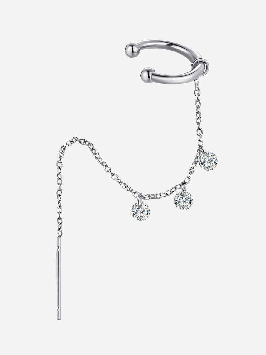 SPARK Earcuff SILBER