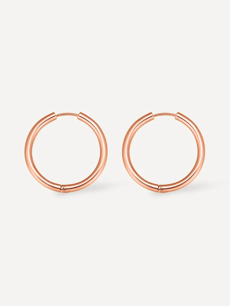 30mm GLOSSY HOOPS OHRRINGE