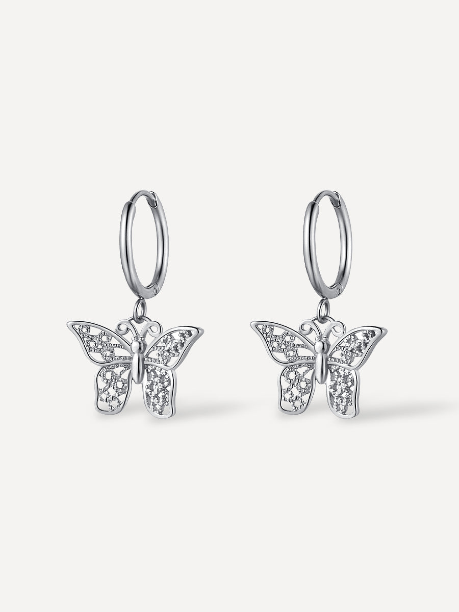 Butterfly Ohrringe Silber