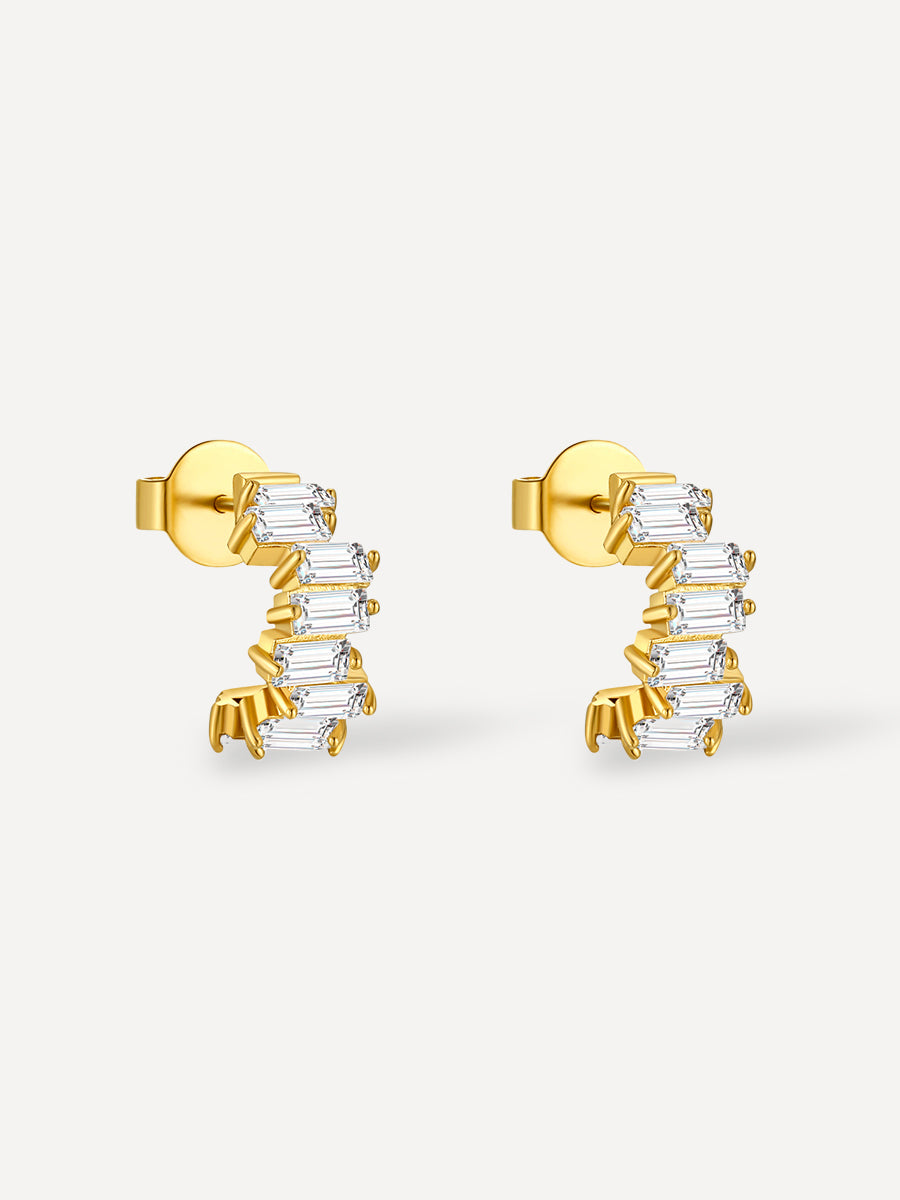 Rhythm Ohrringe Gold