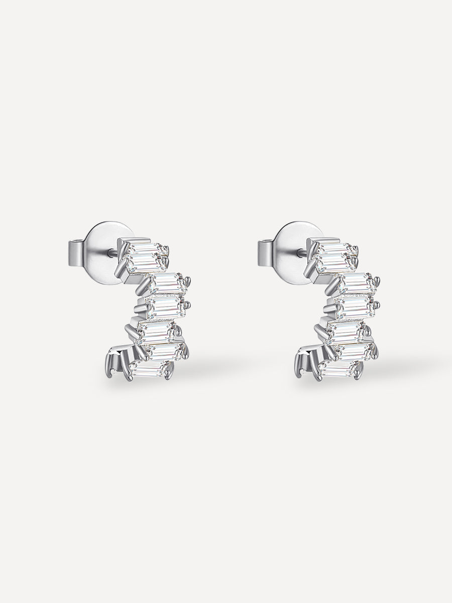 Rhythm Ohrringe Silber
