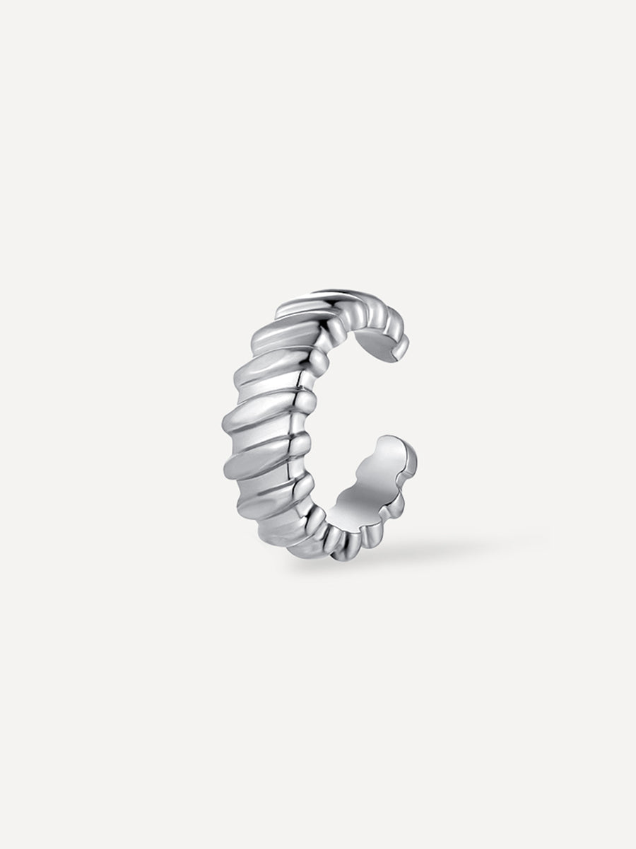 Spiral Earcuff Silber