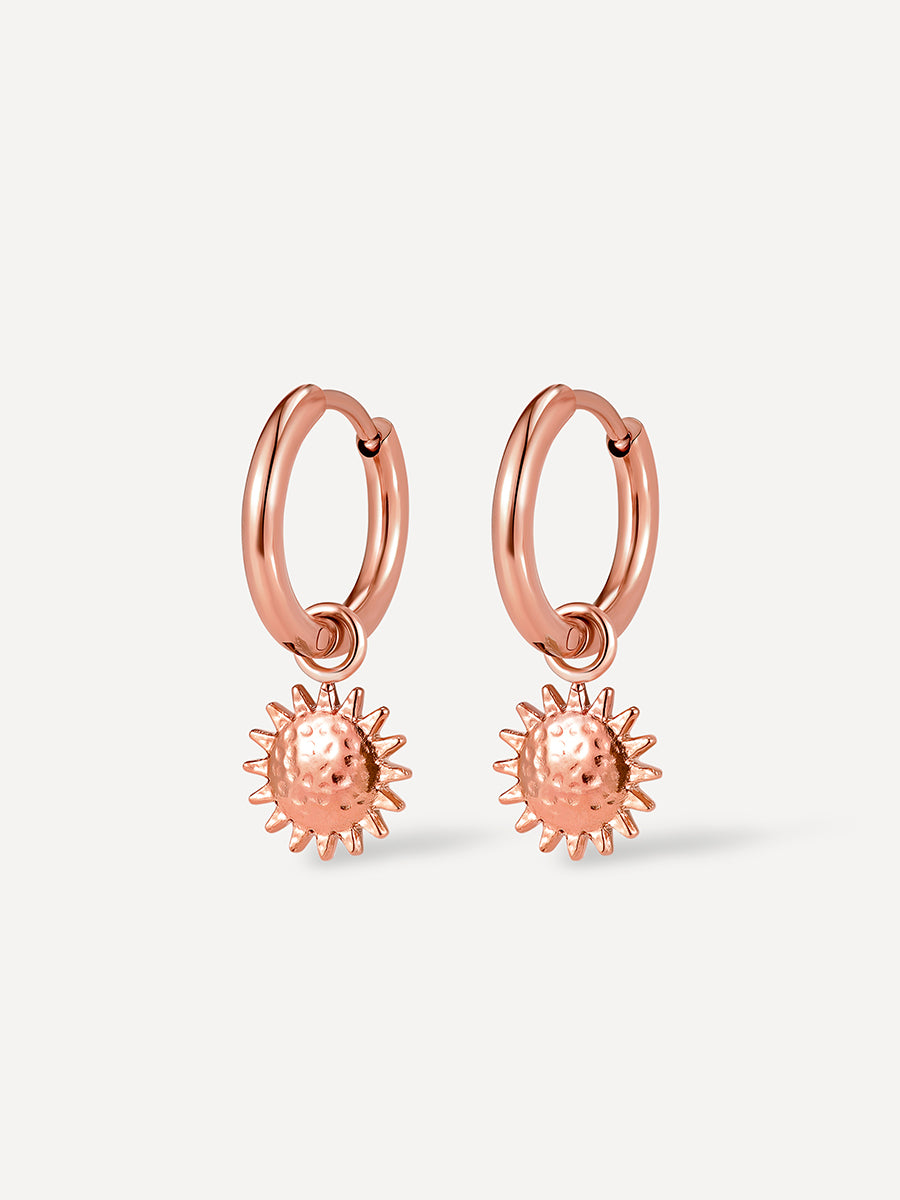 Solar Ohrringe Rosegold