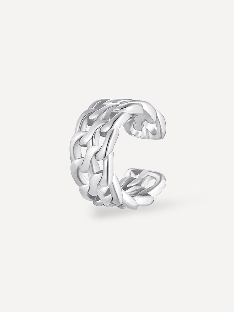 Reflection Earcuff Silber