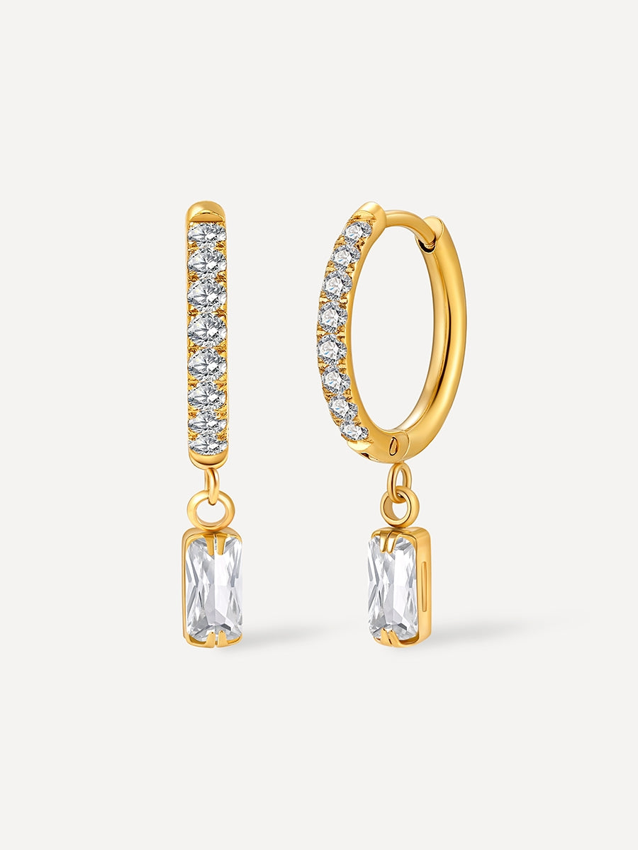 CRYSTALIZED CHÉRIE Ohrringe Gold