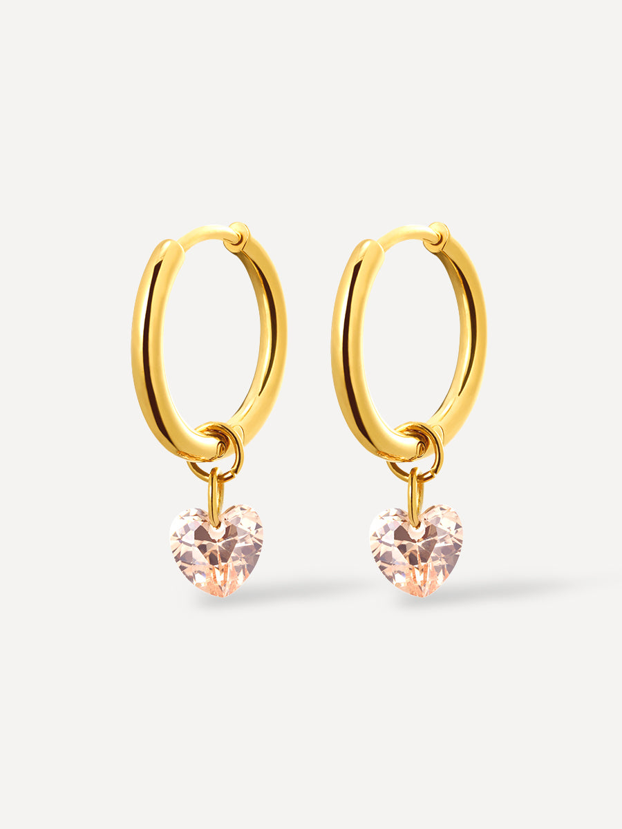 Gentle Heart Ohrringe Gold