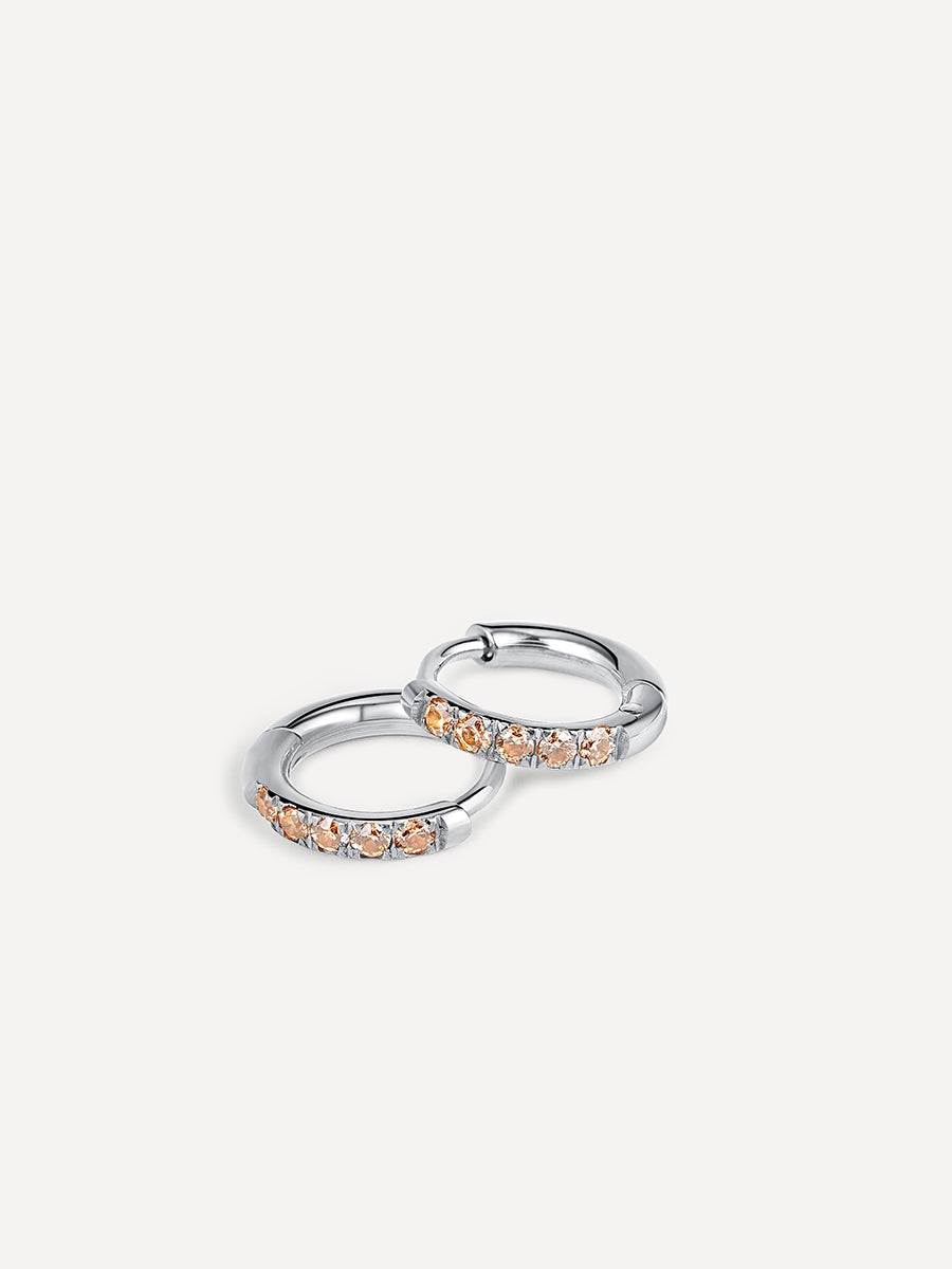 Everlasting Love Small OHRRINGE Silber