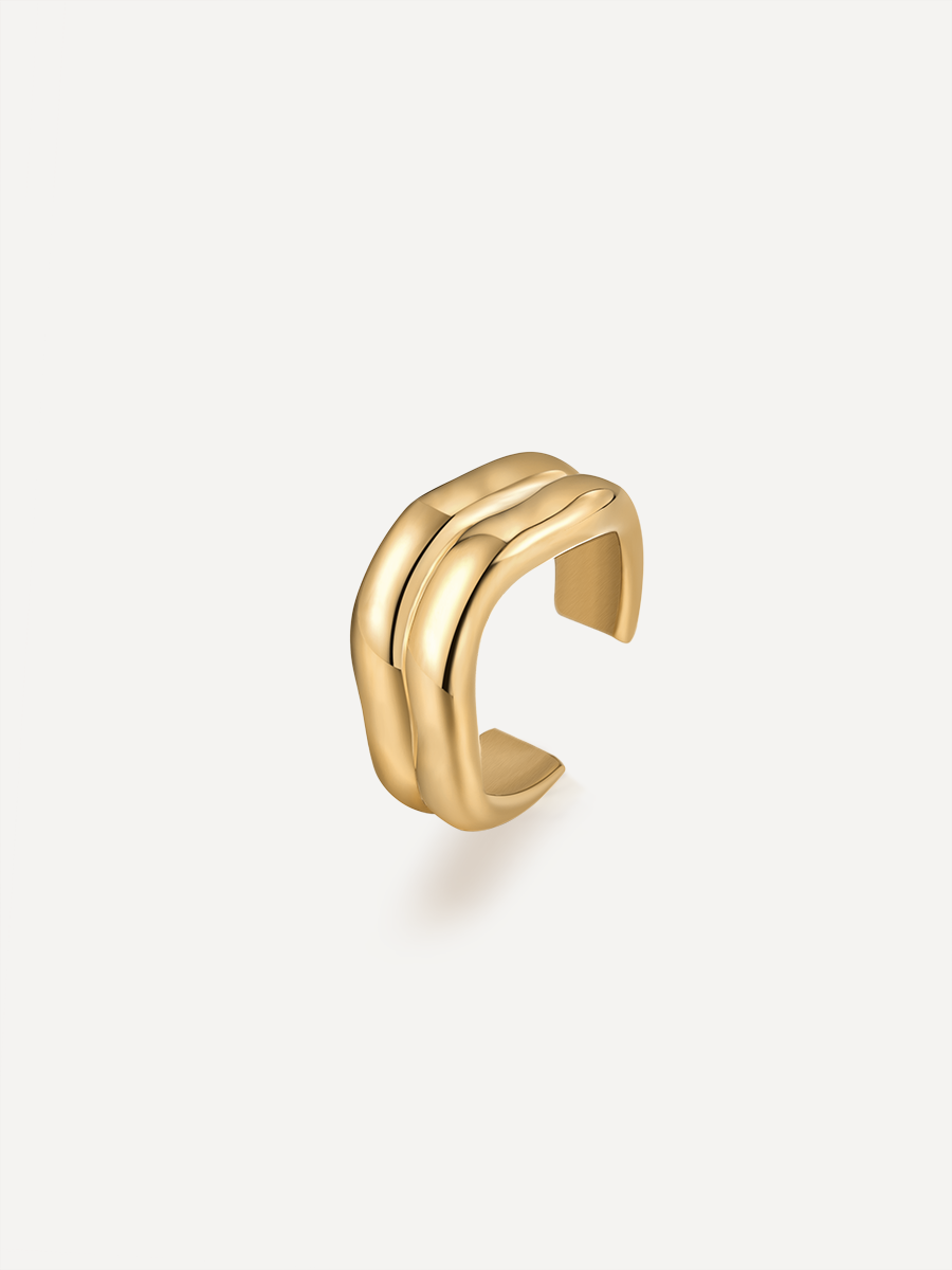 Curvy Wave Earcuff ICRUSH