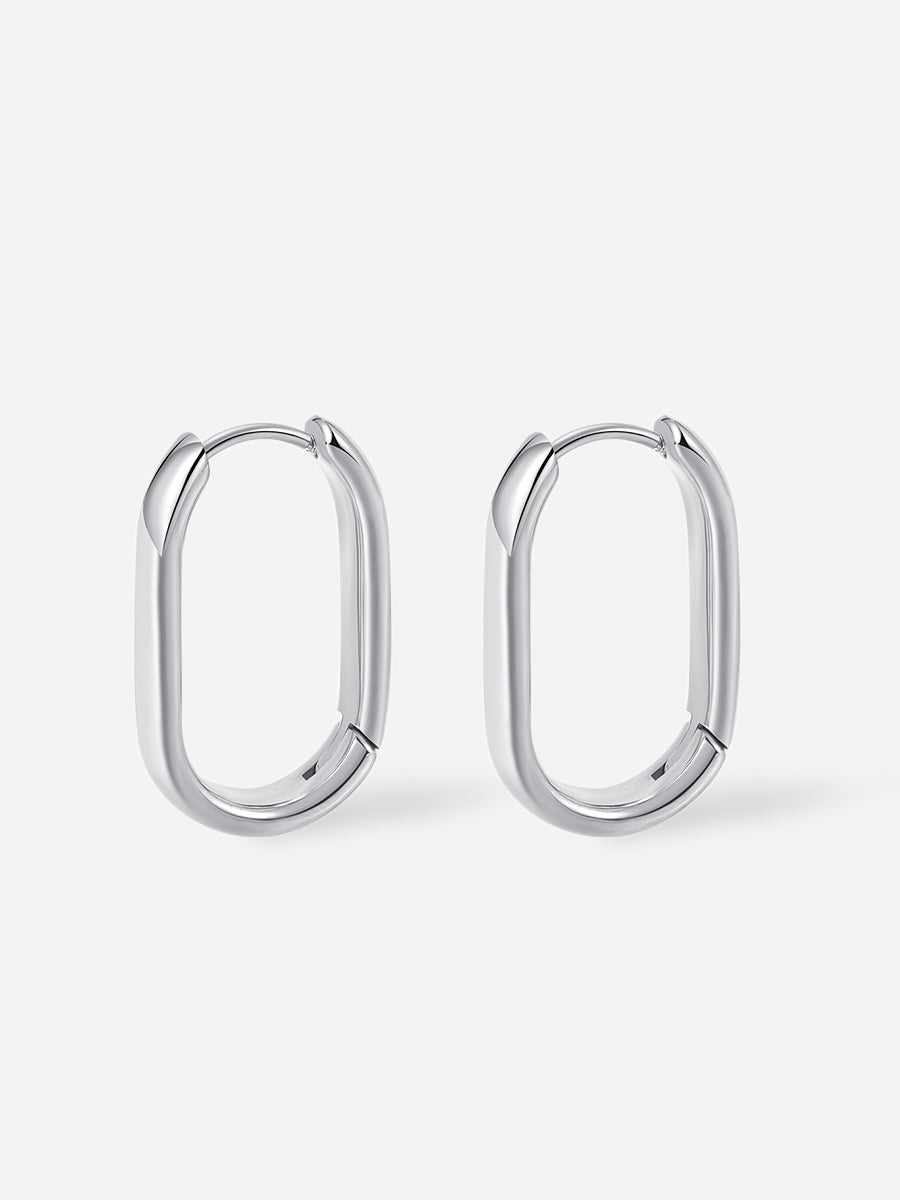 U APPEAL OHRRINGE SILBER